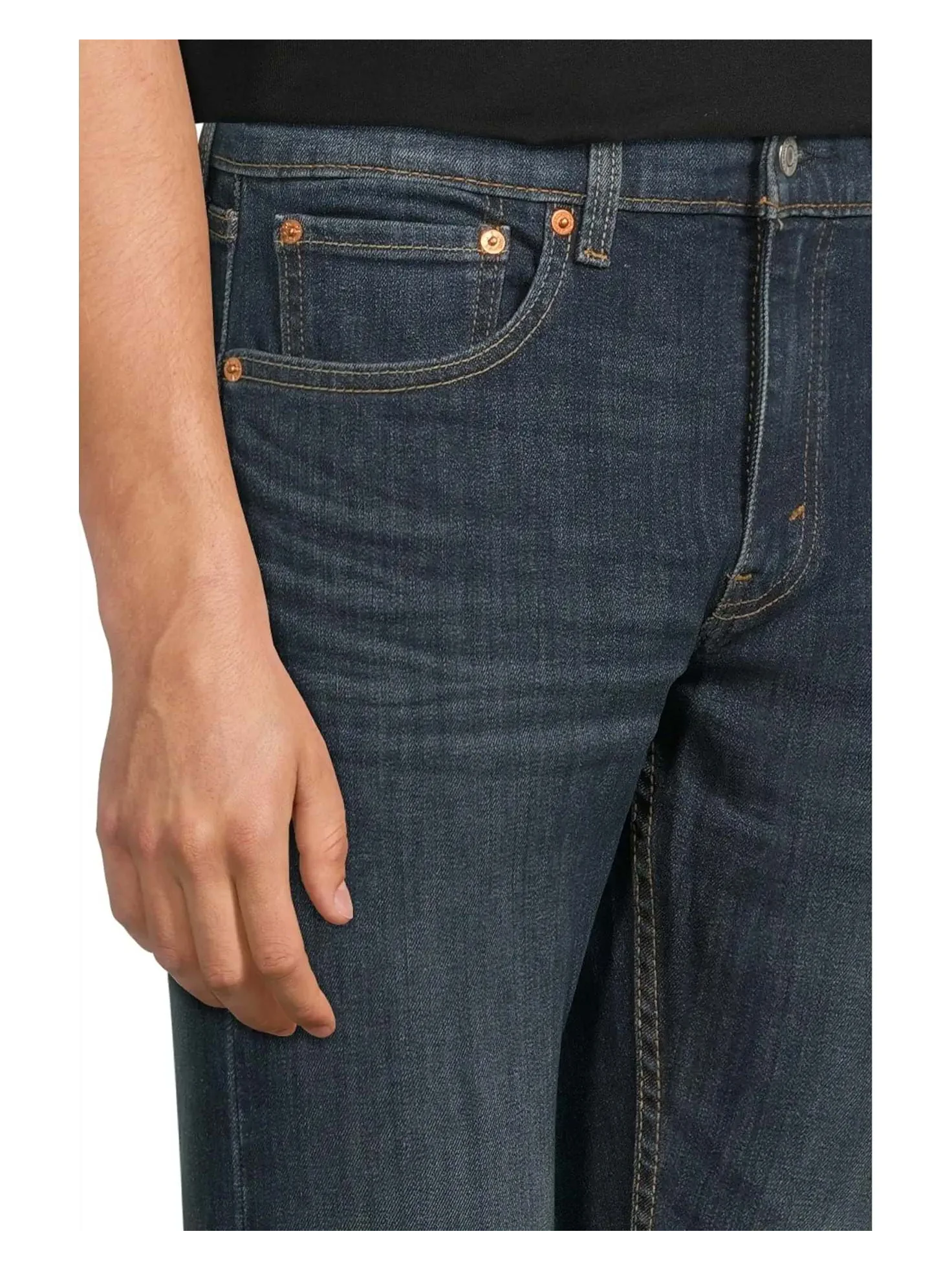 Джинсы Levi's Mens 512 Slim Taper Fit — изображение 4 из 6, синий