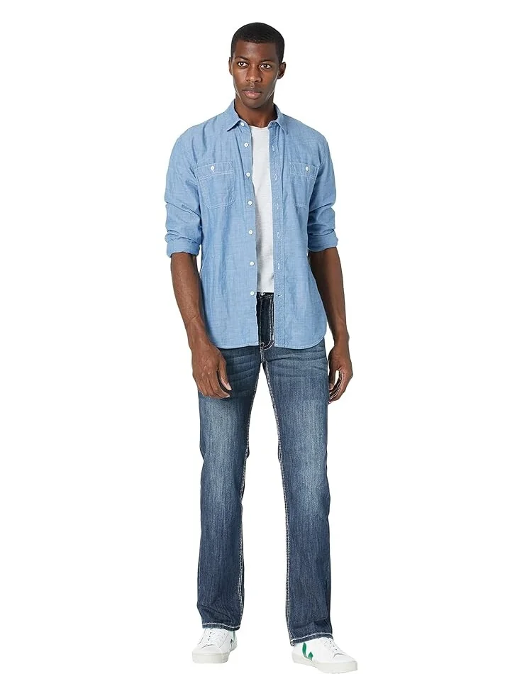 Джинсы Levi's Mens 559 Relaxed Straight — изображение 4 из 4, темный индиго