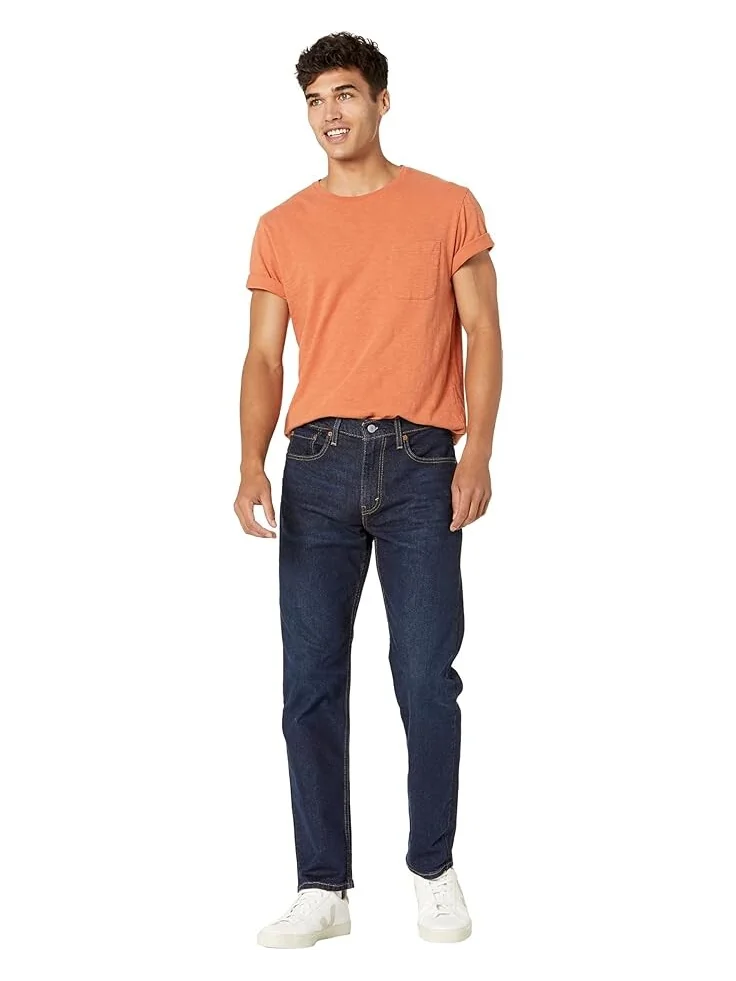 Джинсы Levi's Mens 502 Regular Taper Fit — изображение 4 из 4, синий