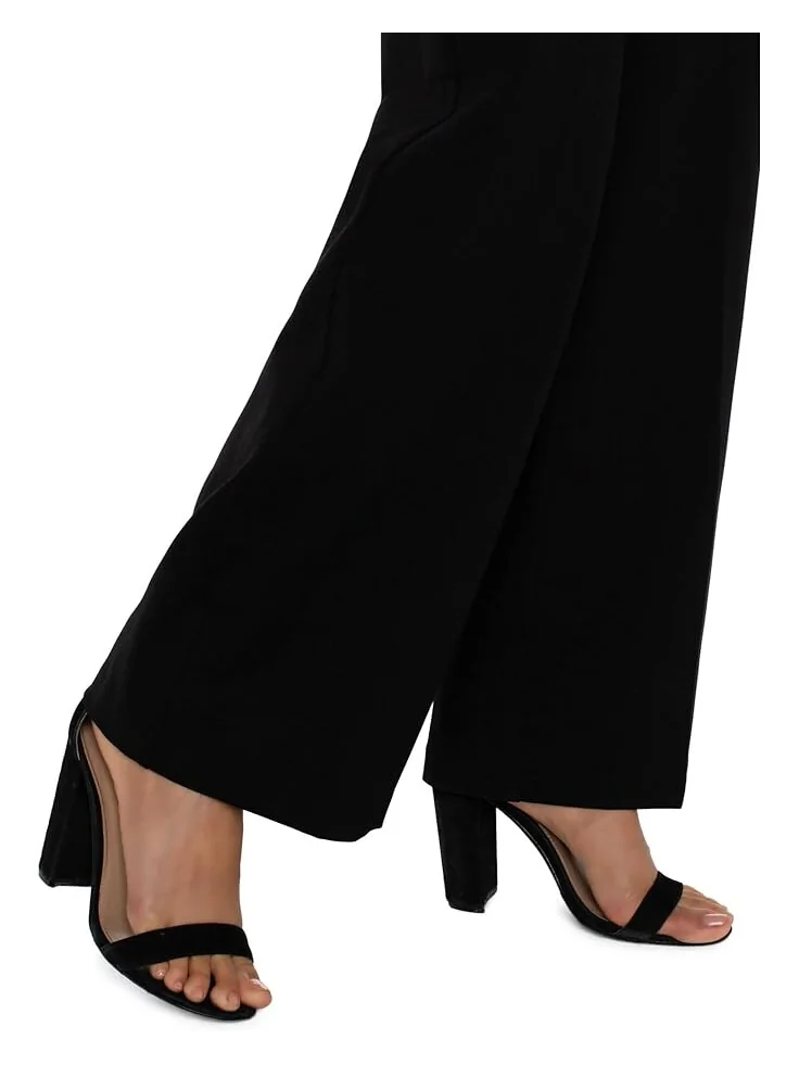 Брюки Liverpool Los Angeles Kelsey Wide Leg Trouser Ponte — изображение 3 из 3, черный