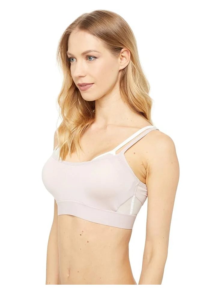 Бюстгальтер Natori Gravity Contour Underwire Sport — изображение 2 из 4, розовый бежевый/белый