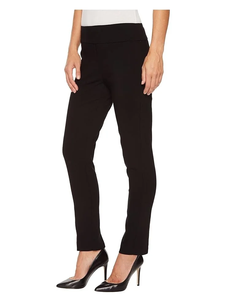 Брюки Elliott Lauren Control Stretch Pull-On Ankle with Back Slit detail — изображение 2 из 4, черный