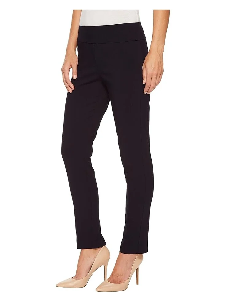 Брюки Elliott Lauren Control Stretch Pull-On Ankle with Back Slit detail — изображение 2 из 4, темно-синий
