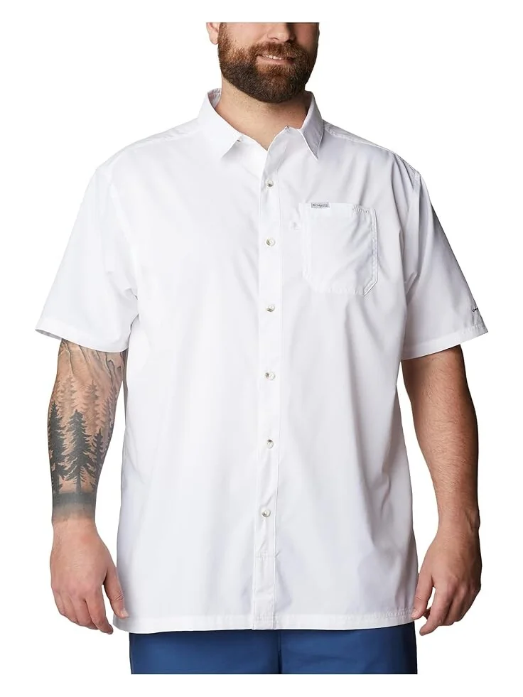 Рубашка Columbia Big & Tall Slack Tide Camp — изображение 1 из 4, белый