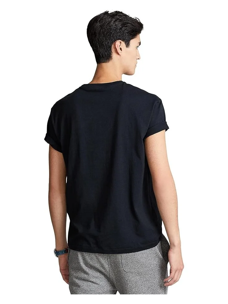 Футболка Polo Ralph Lauren Classic Fit Pocket — изображение 2 из 4, черный