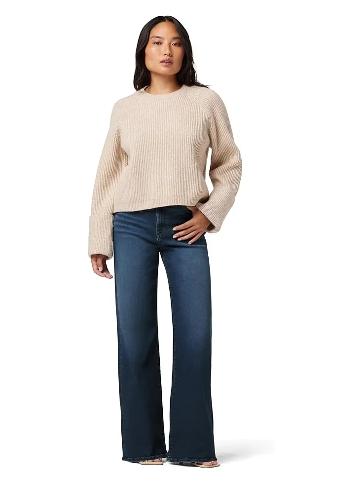 Джинсы Joe's Jeans The Mia Petite Wide Leg, цвет Exhale — изображение 4 из 4