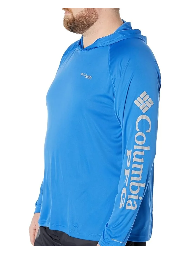 Худи Columbia Big & Tall Terminal Tackle — изображение 3 из 4, серый/синий