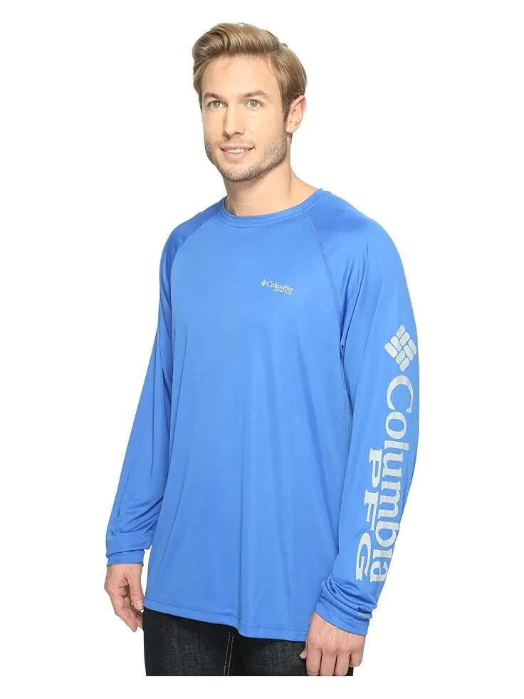 Рубашка Columbia Terminal Tackle L/S — изображение 2 из 4, синий/серый