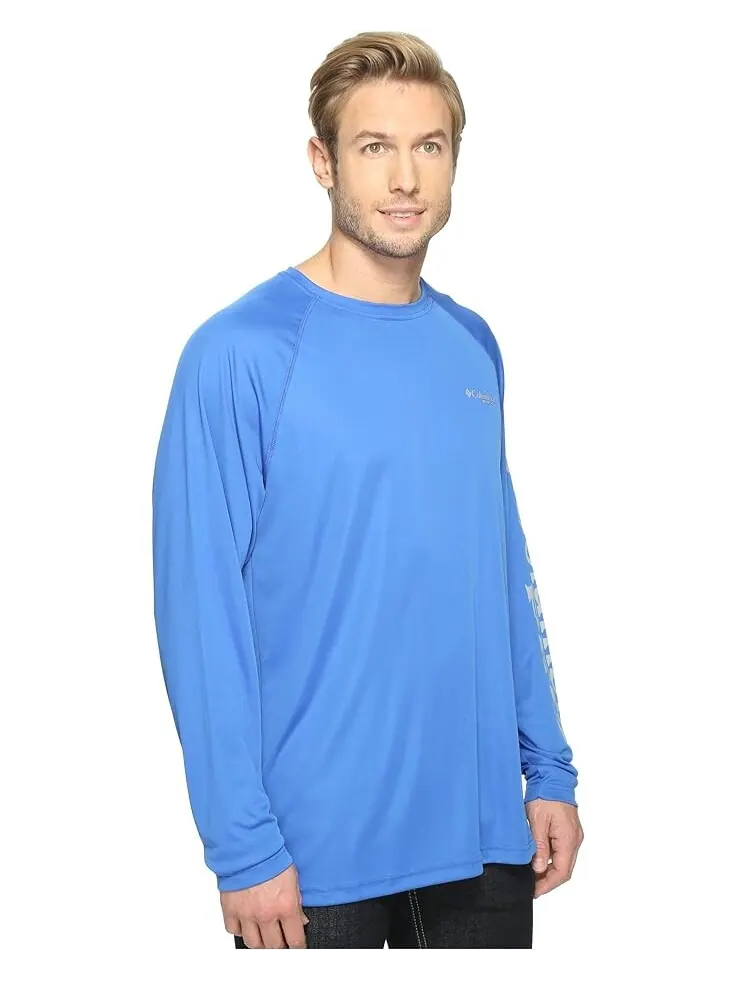 Рубашка Columbia Terminal Tackle L/S — изображение 4 из 4, синий/серый