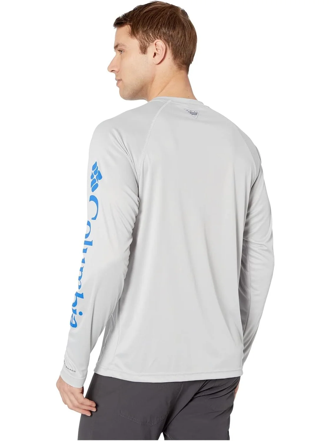 Рубашка Columbia Terminal Tackle L/S — изображение 3 из 4, серый/синий