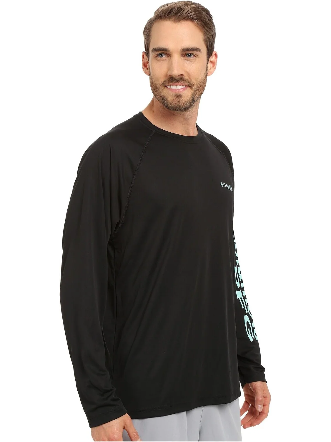 Рубашка Columbia Terminal Tackle L/S — изображение 4 из 5, черный