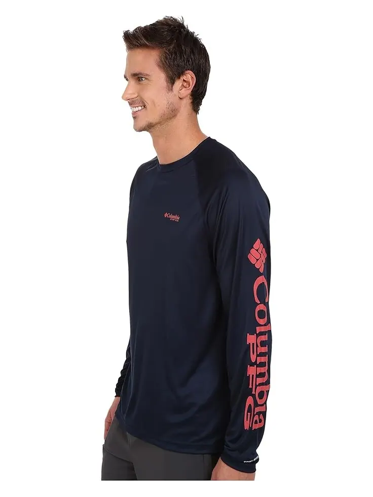 Рубашка Columbia Terminal Tackle L/S — изображение 2 из 4, темно-синий/красный