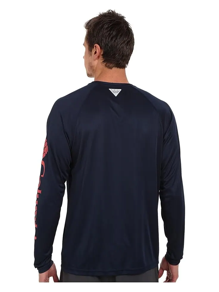 Рубашка Columbia Terminal Tackle L/S — изображение 3 из 4, темно-синий/красный