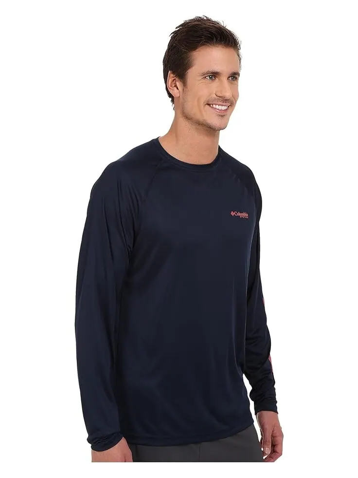 Рубашка Columbia Terminal Tackle L/S — изображение 4 из 4, темно-синий/красный