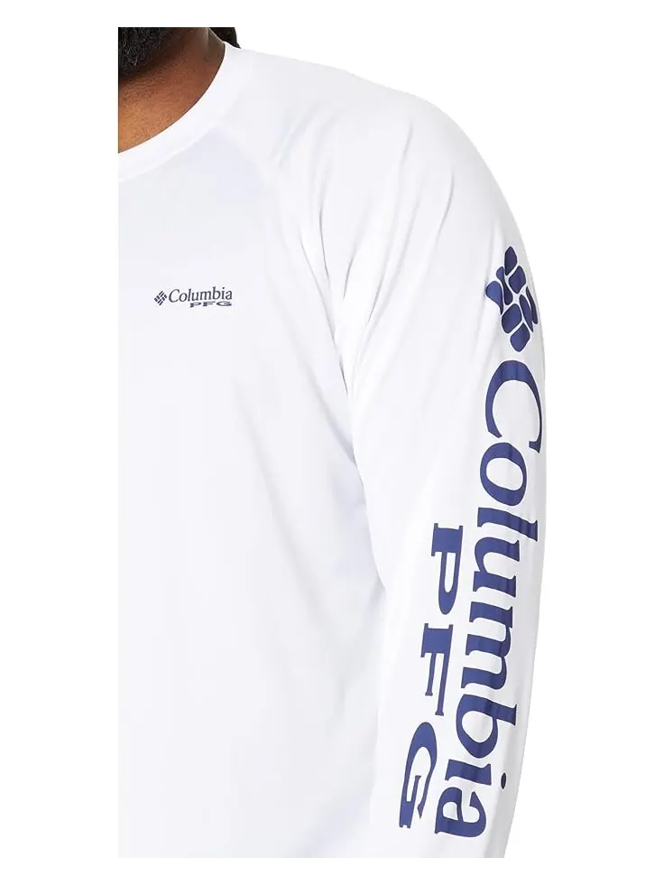 Рубашка Columbia Big & Tall Terminal Tackle L/S — изображение 3 из 4, белый