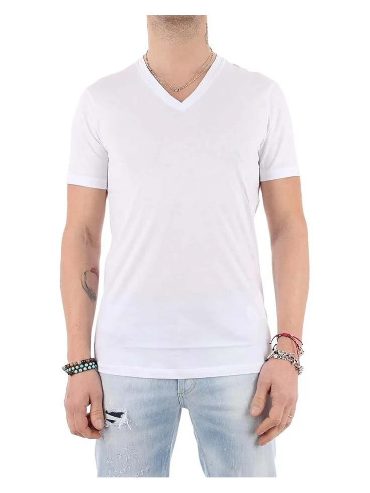 Футболка Armani Exchange V-Neck — изображение 1 из 2, белый