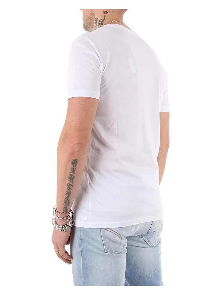 Футболка Armani Exchange V-Neck — изображение 2 из 2, белый