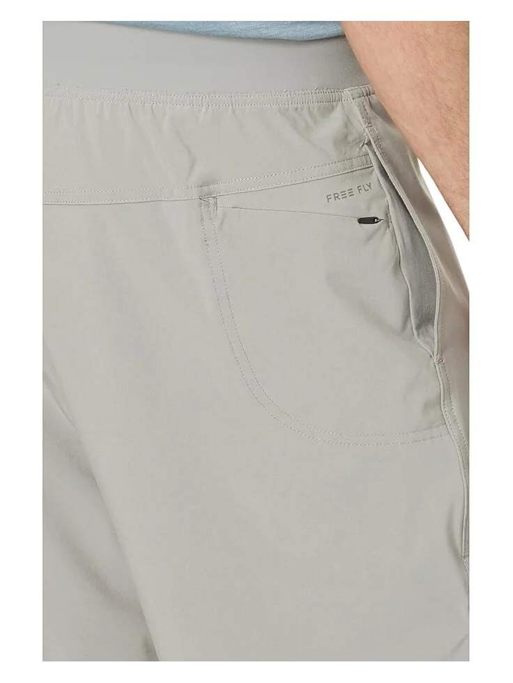Шорты Free Fly Lined Active Breeze Shorts - 7" — изображение 3 из 4, цементный
