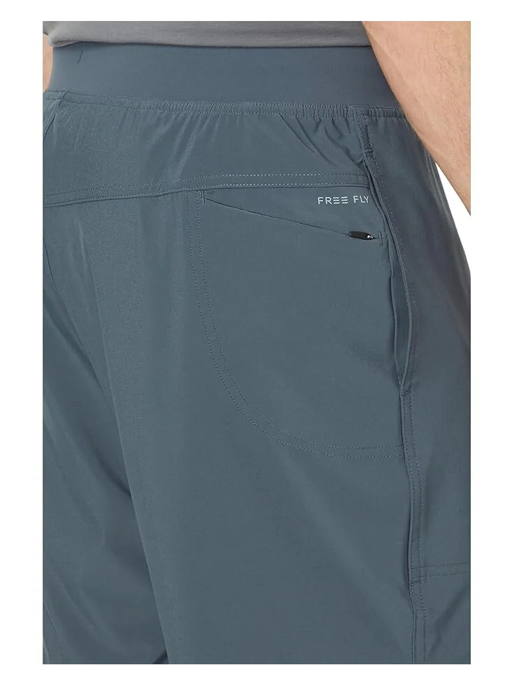 Шорты Free Fly Lined Active Breeze Shorts - 7" — изображение 3 из 4, синий