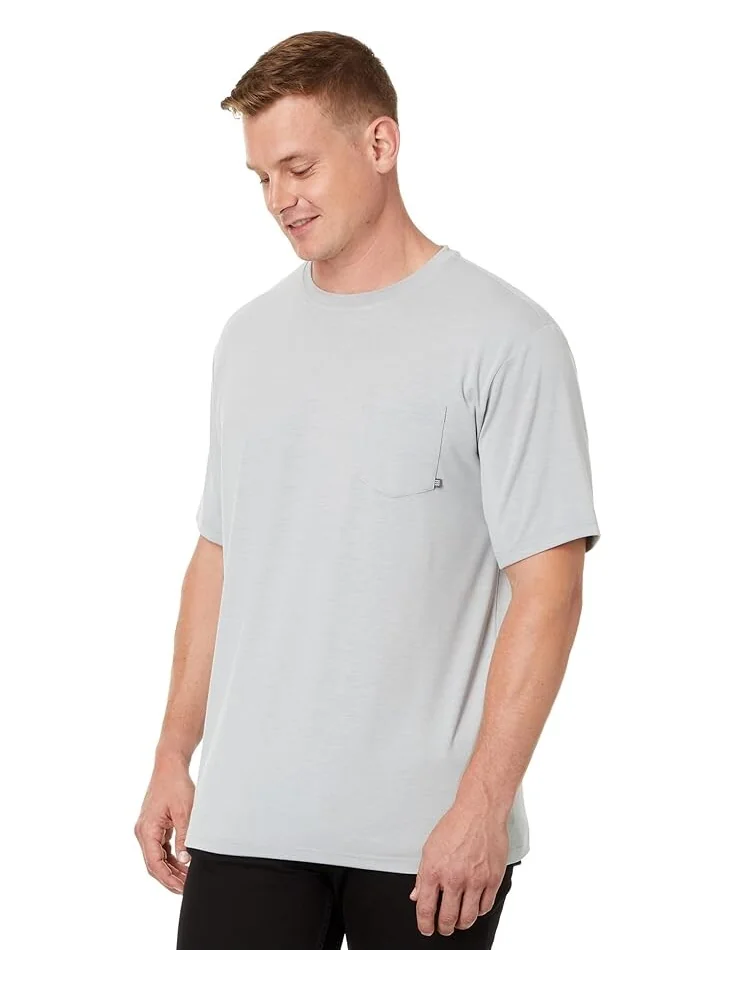 Футболка Free Fly Bamboo Flex Pocket Tee — серый