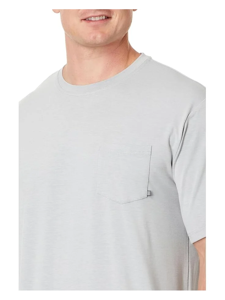 Футболка Free Fly Bamboo Flex Pocket Tee — изображение 3 из 4, серый