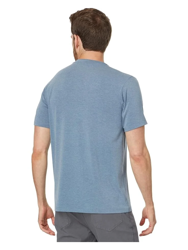 Футболка Free Fly Bamboo Flex Pocket Tee — изображение 2 из 4, синий