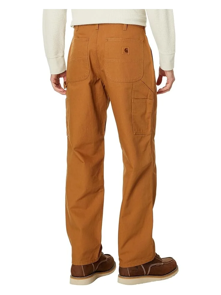 Брюки Carhartt Washed Duck Work Dungaree — изображение 2 из 4, коричневый