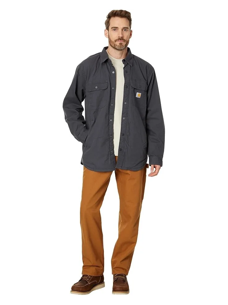 Брюки Carhartt Washed Duck Work Dungaree — изображение 4 из 4, коричневый