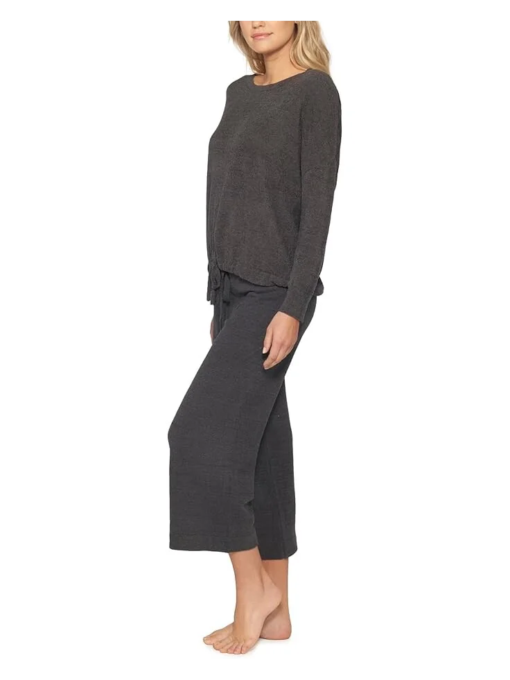Брюки Barefoot Dreams Cozychic Ultra Lite Culottes — изображение 2 из 3, угольный