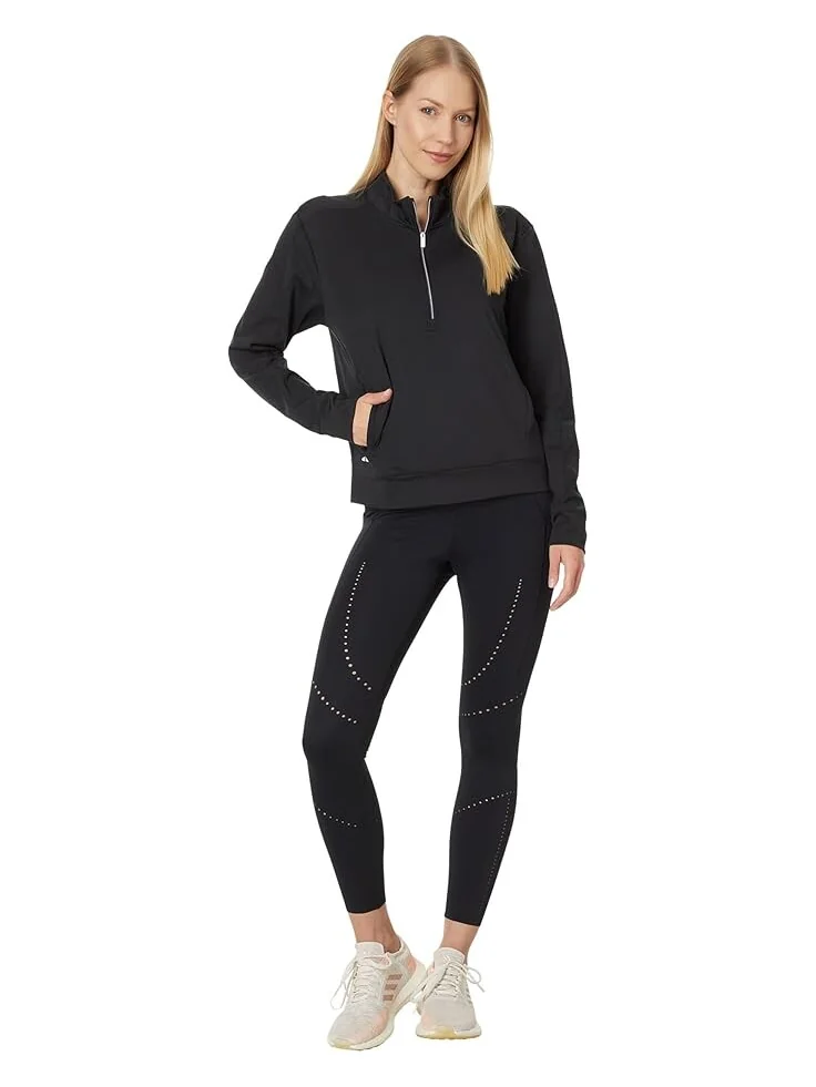 Пуловер adidas Ultimate365 Quarter Zip Golf Pullover — изображение 4 из 4, черный