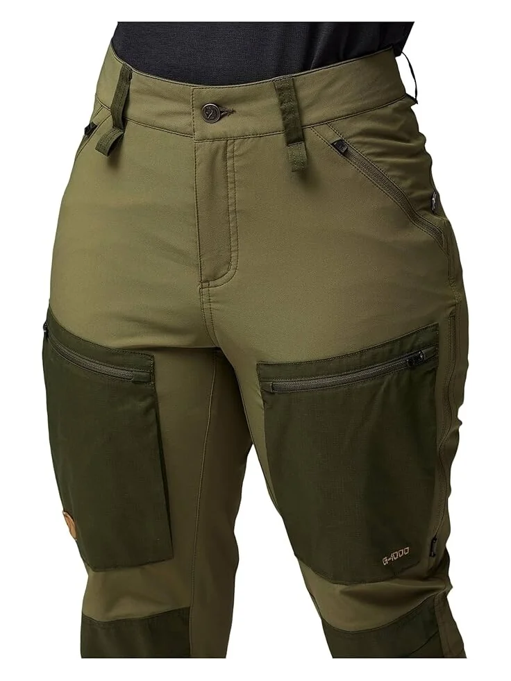 Брюки Fjällräven Keb Agile Trousers — изображение 3 из 4, зеленый/глубокий