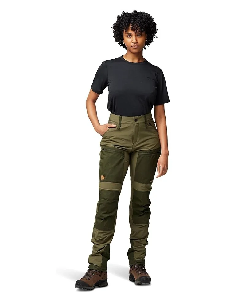 Брюки Fjällräven Keb Agile Trousers — изображение 4 из 4, зеленый/глубокий