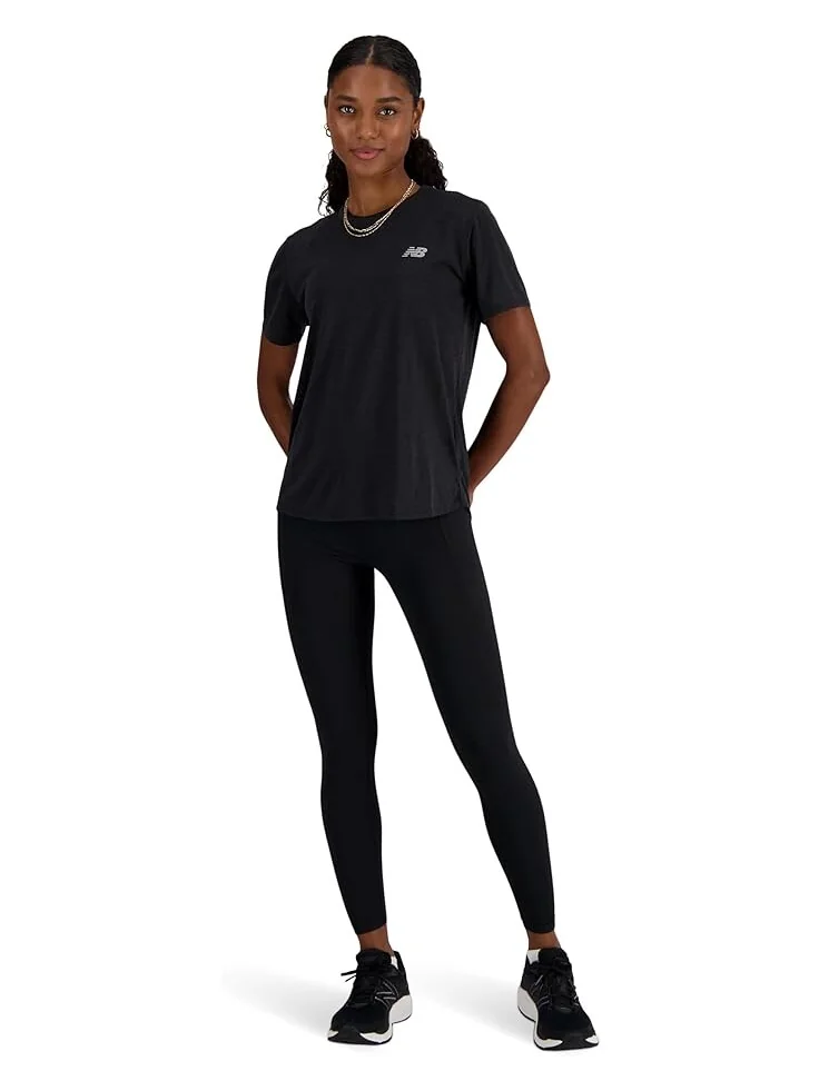 Футболка New Balance New Balance Athletics Heather — изображение 4 из 4, черный