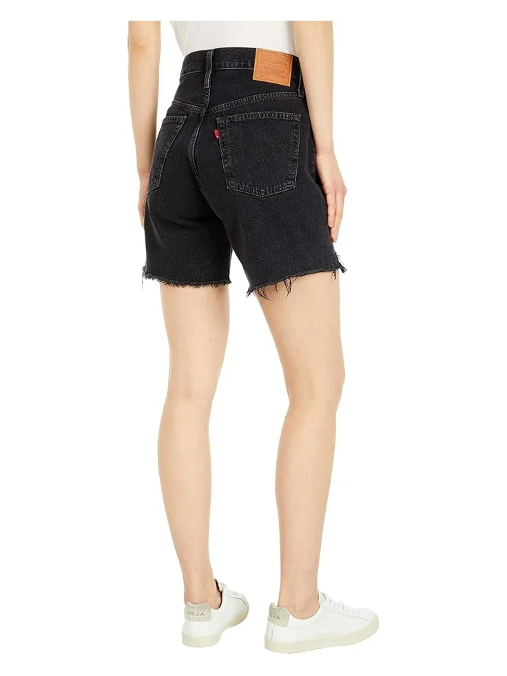 Шорты Levi's 501 Mid Thigh Shorts — изображение 3 из 4, черный