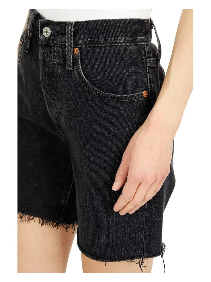 Шорты Levi's 501 Mid Thigh Shorts — изображение 4 из 4, черный