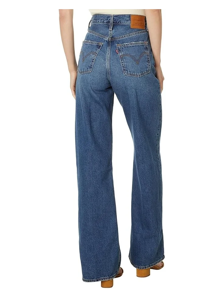 Джинсы Levi's Ribcage Wide Leg Jeans, цвет Polar Perimiter — изображение 2 из 4