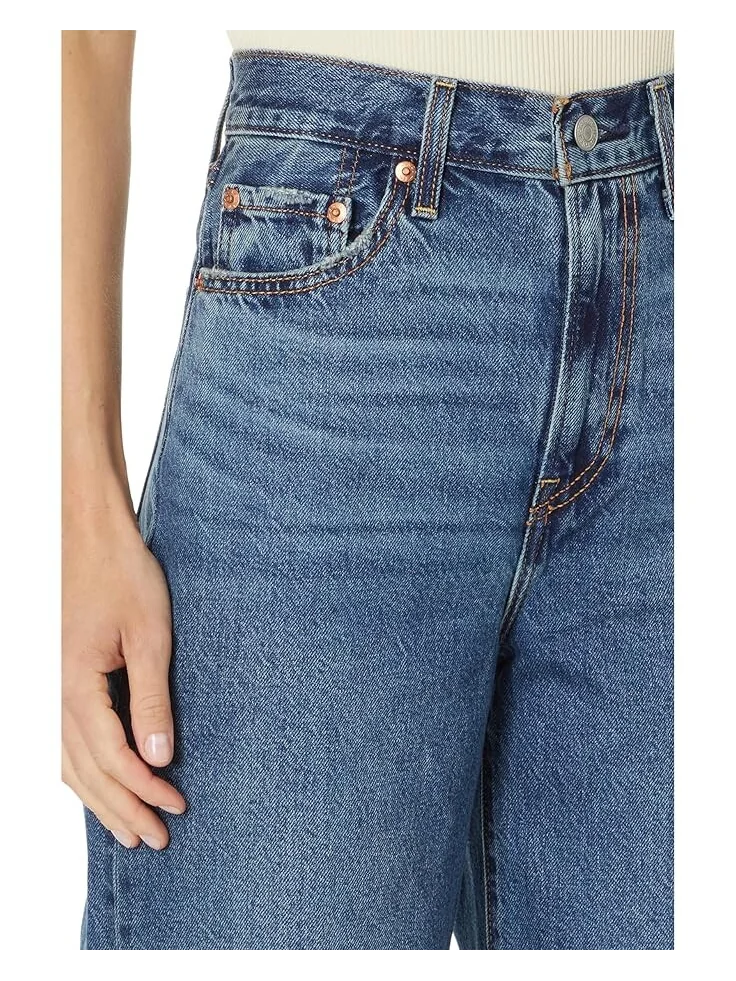 Джинсы Levi's Ribcage Wide Leg Jeans, цвет Polar Perimiter — изображение 3 из 4