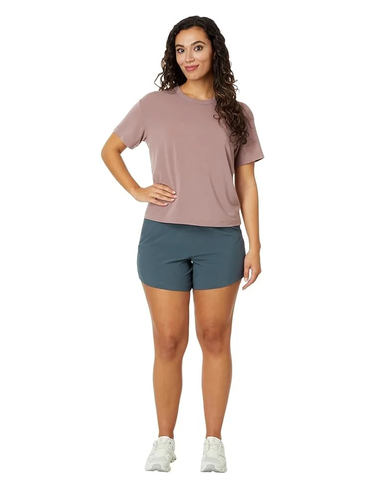 Шорты Free Fly Bamboo-Lined Active Breeze Shorts - 5" — изображение 4 из 4, синий