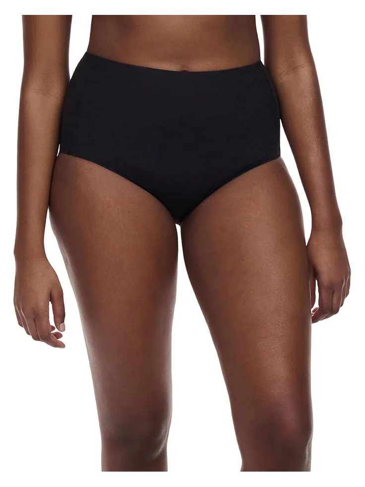 Трусы Chantelle Comfort Chic High-Waist Control Brief — изображение 1 из 3, черный