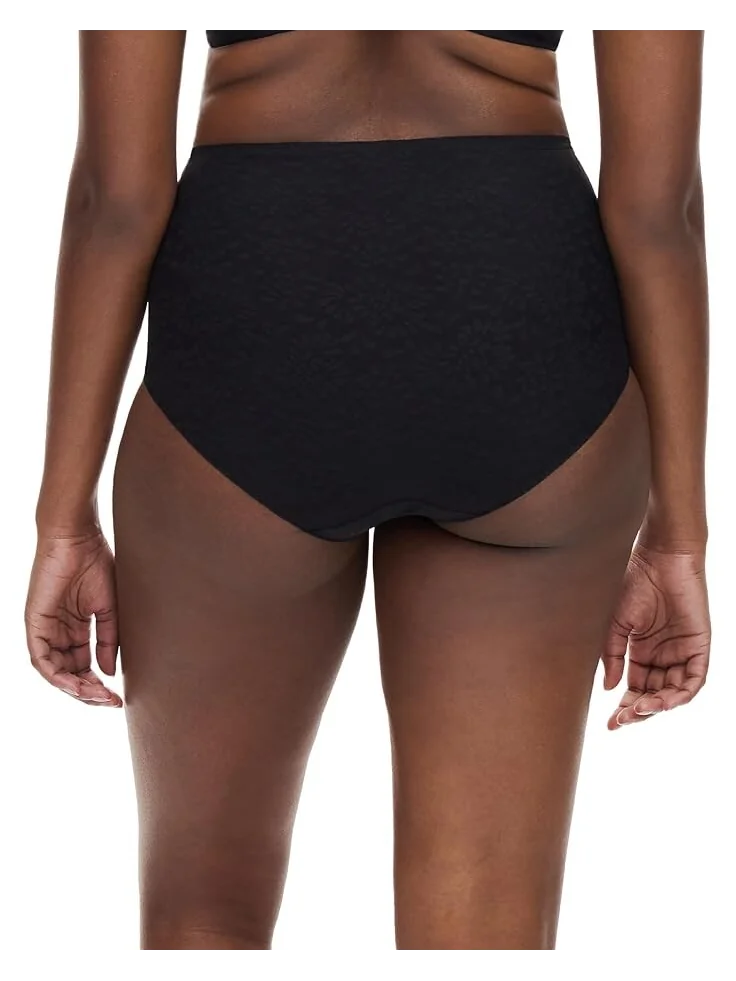 Трусы Chantelle Comfort Chic High-Waist Control Brief — изображение 2 из 3, черный