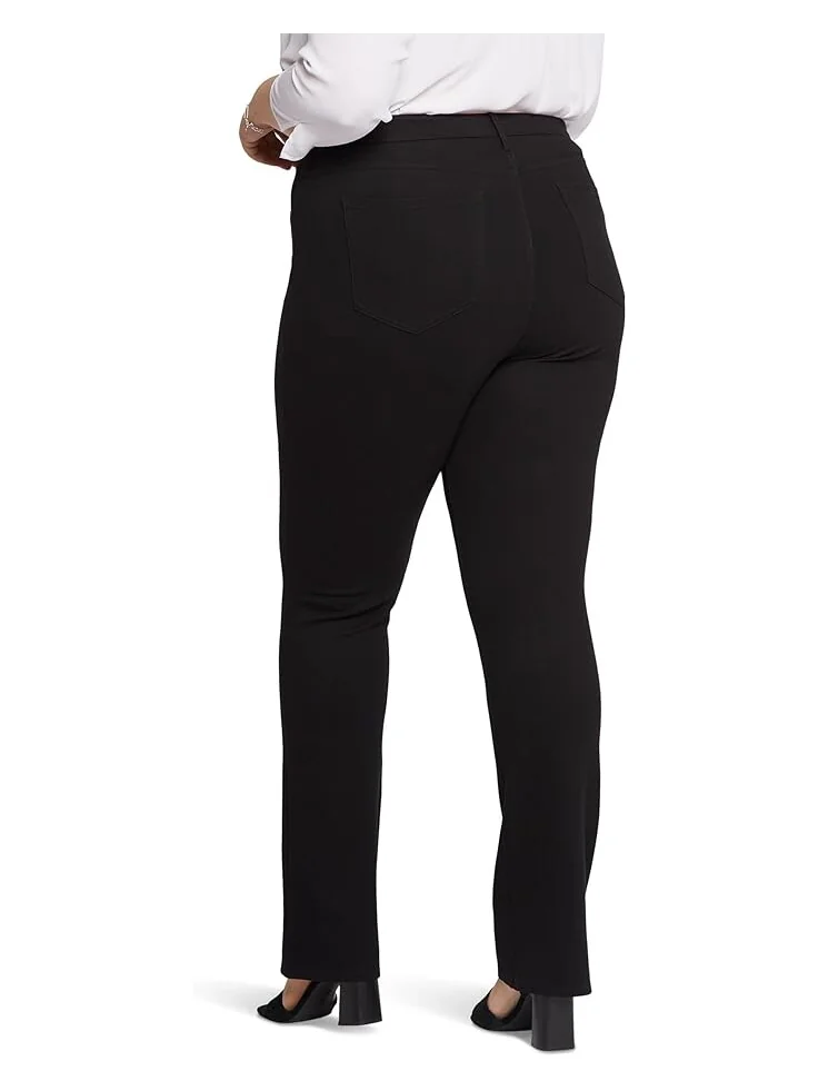 Брюки NYDJ Plus Size Marilyn Straight — изображение 2 из 2, черный
