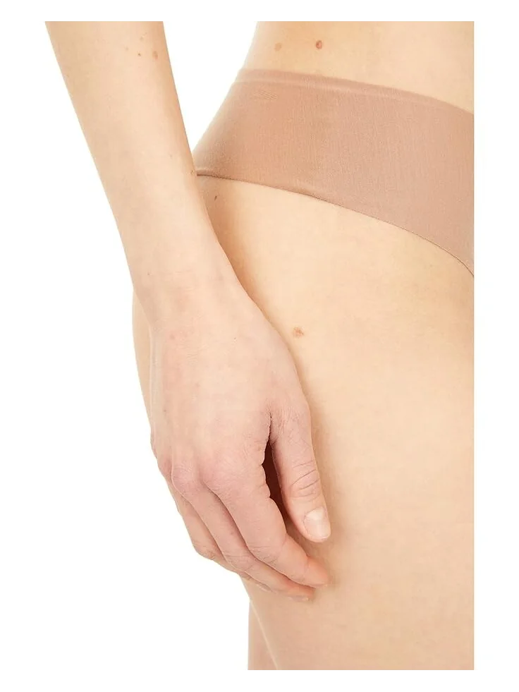 Стринги Commando Butter Mid Rise Thong CT16 — изображение 3 из 4, коричневый