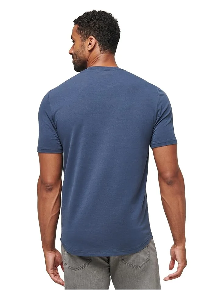 Футболка TravisMathew Cloud Crew — изображение 2 из 4, синий