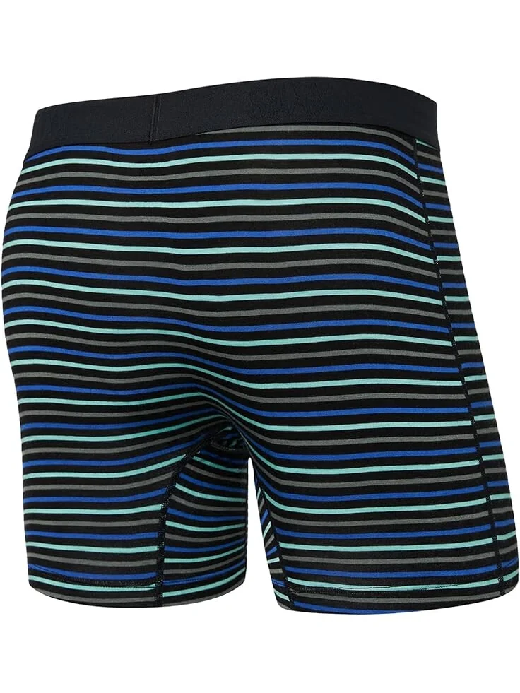 Боксеры SAXX UNDERWEAR Vibe Xtra Super Soft Boxer Brief Fly — изображение 2 из 2, синий