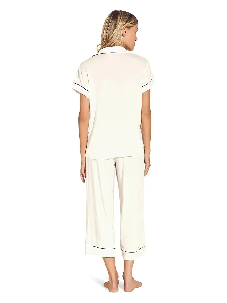 Пижама Eberjey Gisele - The Cropped Pajama Set — изображение 2 из 3