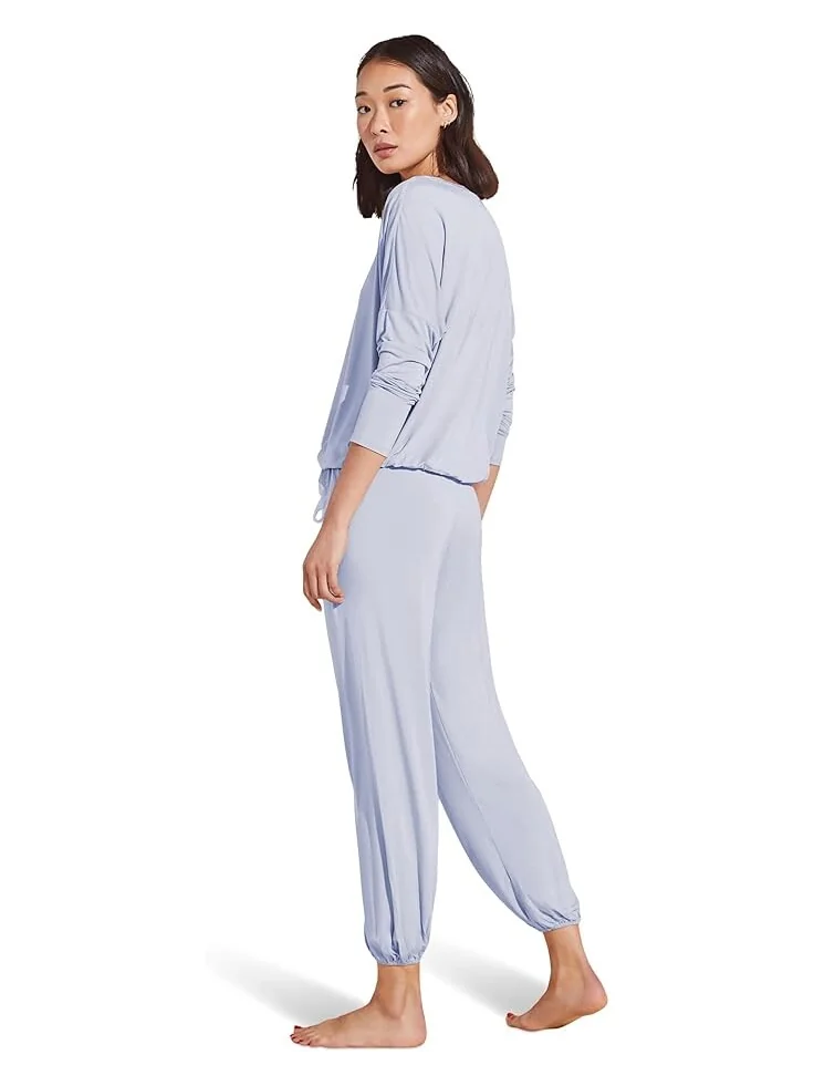 Пижама Eberjey Gisele Slouchy Pajama Set — изображение 2 из 3, синий/синий