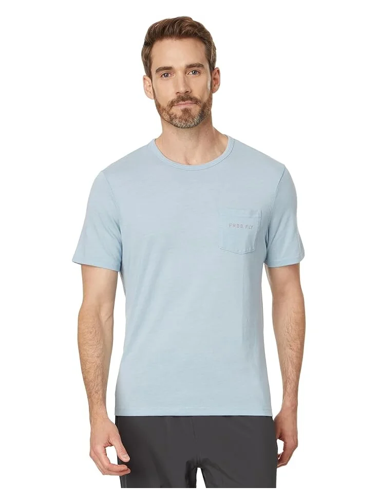 Футболка Free Fly Sun & Surf Pocket Tee — изображение 1 из 4, синий