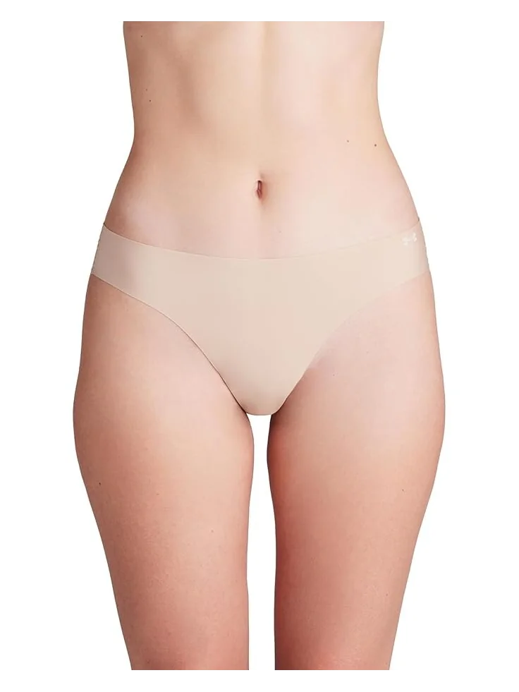 Стринги Under Armour Seamless Thong - 3 PK Solid, цвет Hue 500