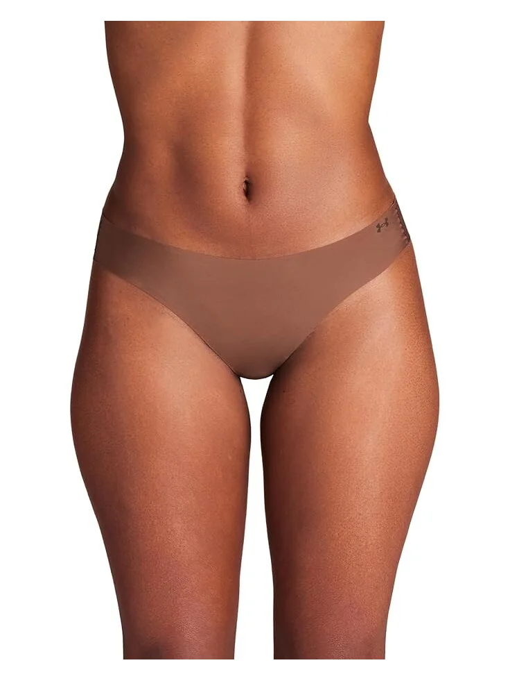 Стринги Under Armour Seamless Thong - 3 PK Solid, цвет Hue 625