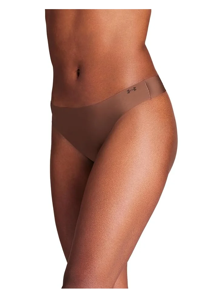 Стринги Under Armour Seamless Thong - 3 PK Solid, цвет Hue 625 — изображение 2 из 4